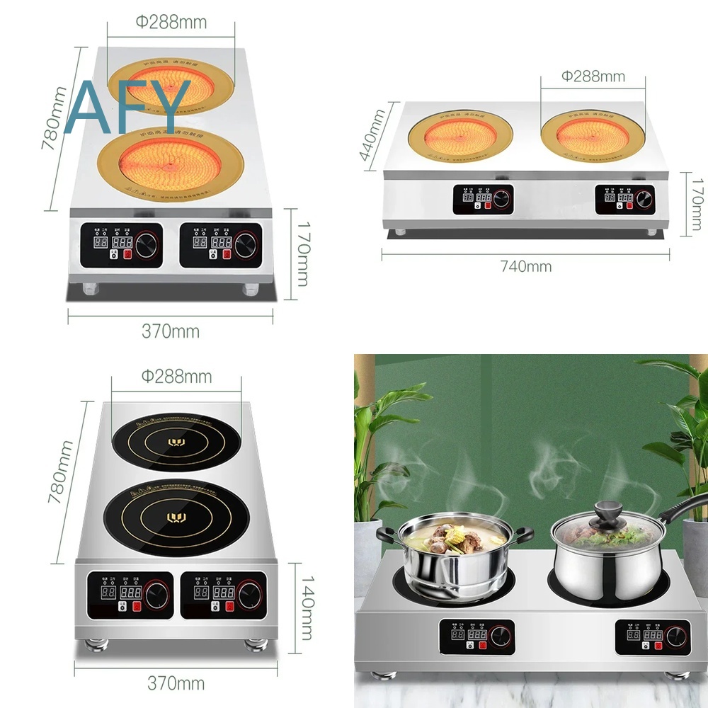 Commercial Kitchen Zones - Placa de Inducción Comercial para Cocina