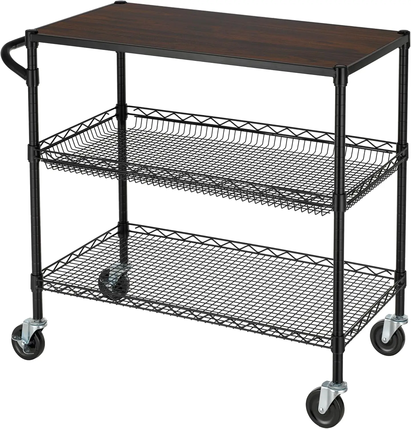 Commercial Kitchen On Wheels - Carro utilitario de 3 niveles de