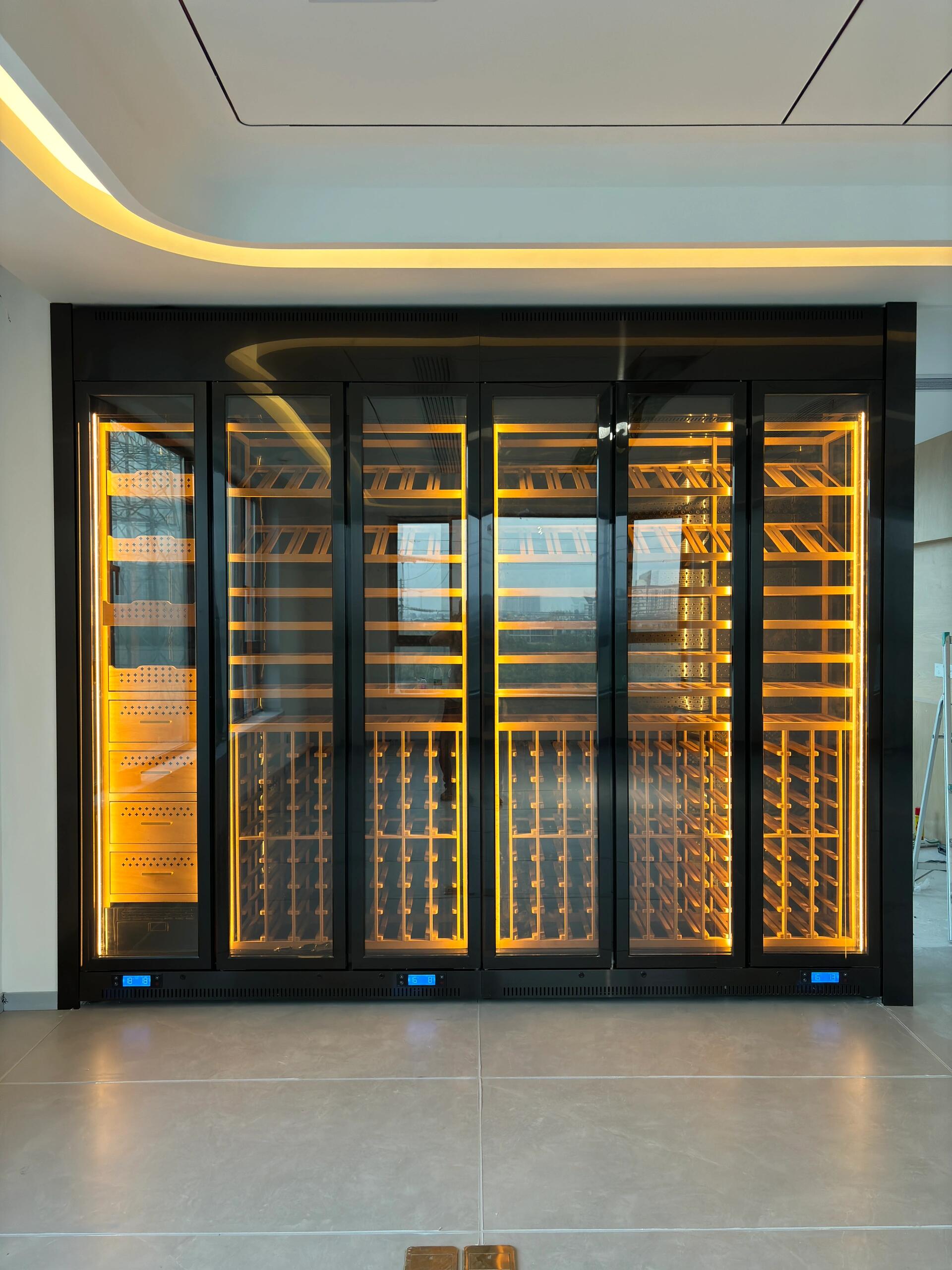 Commercial Kitchen Zones - Enfriador de Vino Comercial, Refrigerador Termostático