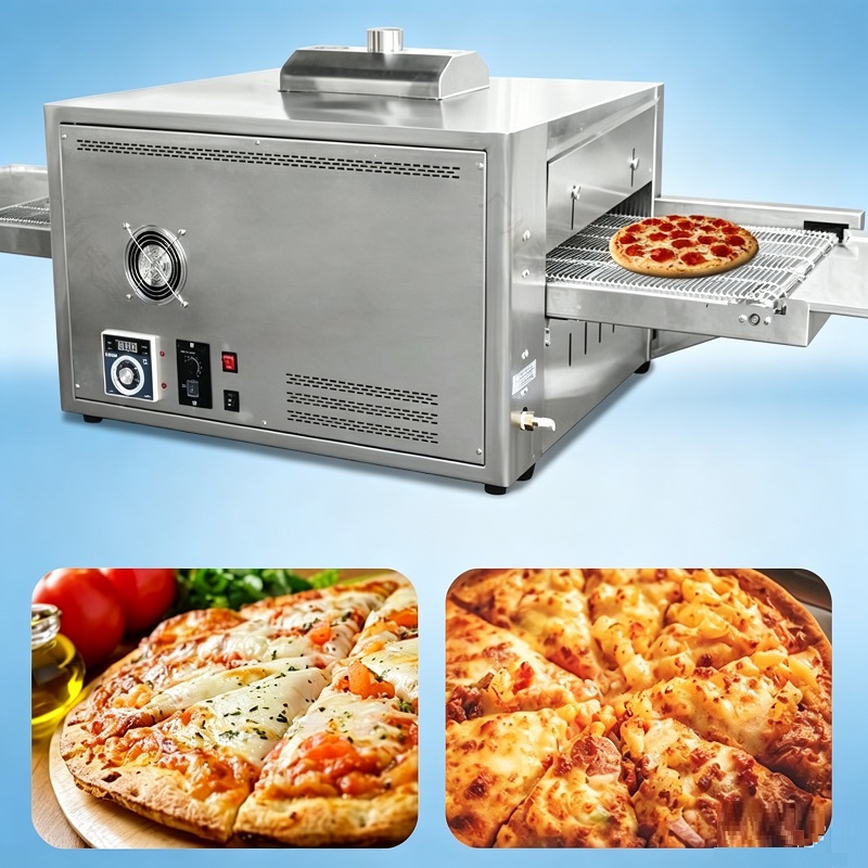 Pizza Conveyor Oven - Horno de Pizza Multifuncional con Transportador,