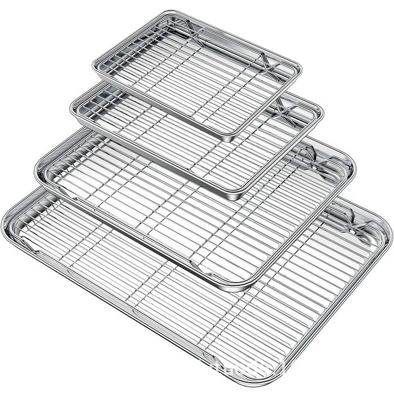 Pizza Conveyor Oven - Bandeja para hornear de acero inoxidable
