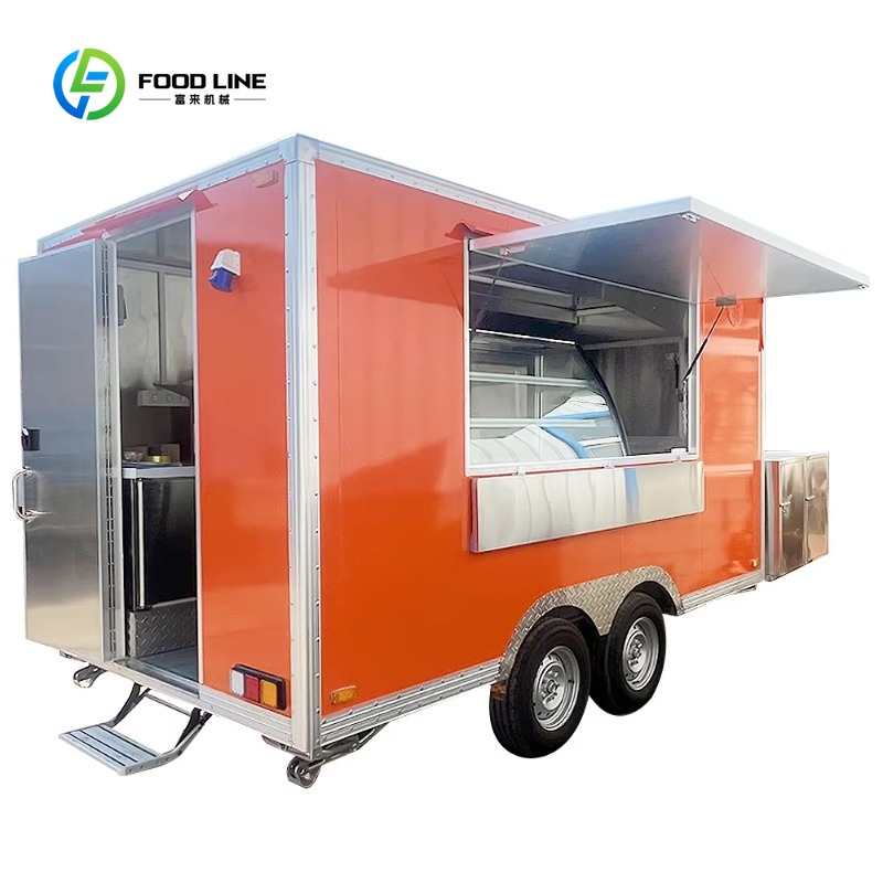 Commercial Kitchen On Wheels - Camión de comida tecnológicamente avanzado personalizado: