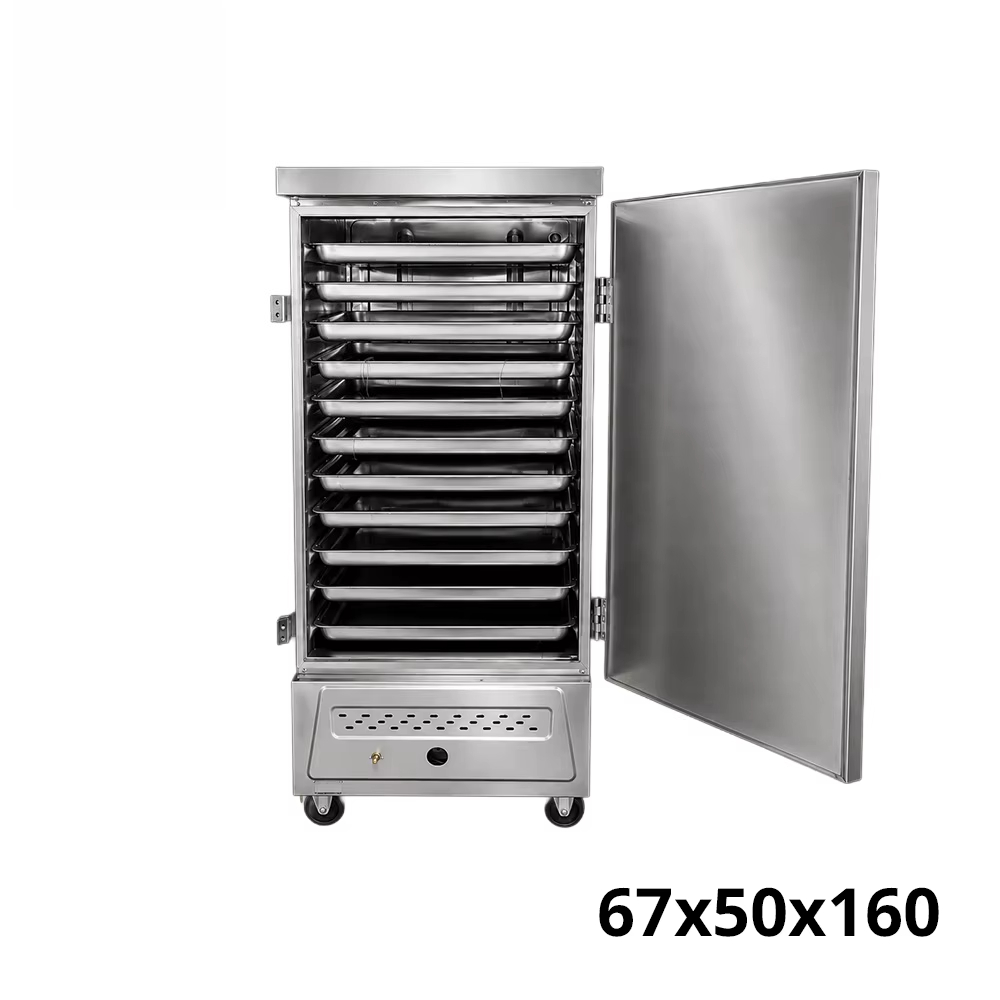 Commercial Kitchen Manufacturers - Vaporera de Arroz de Acero Inoxidable