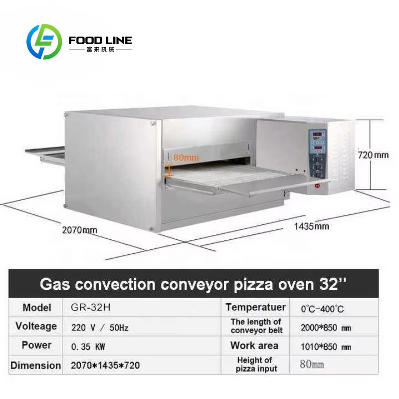 Horno de pizza comercial perso - Pizza Conveyor Oven reseña y precio