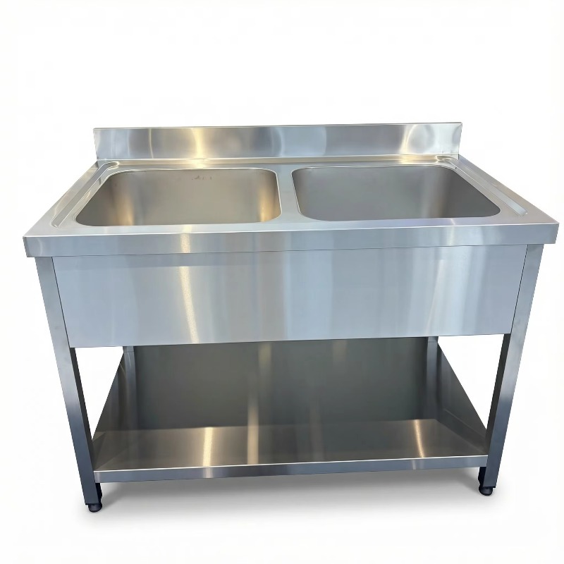 Mesa de fregadero de acero ino - Commercial Kitchen Zones reseña y precio
