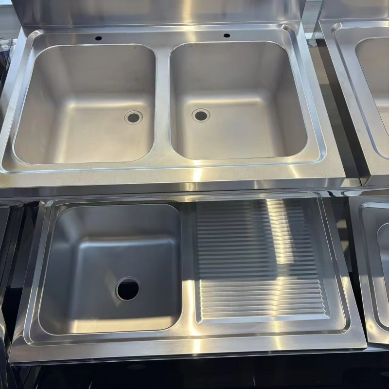 Mesa de fregadero de acero ino - Commercial Kitchen Zones reseña y precio