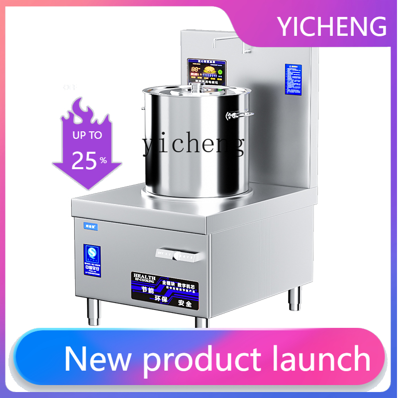 I24 - Estufa electromagnética  - Commercial Kitchen Stove reseña y precio