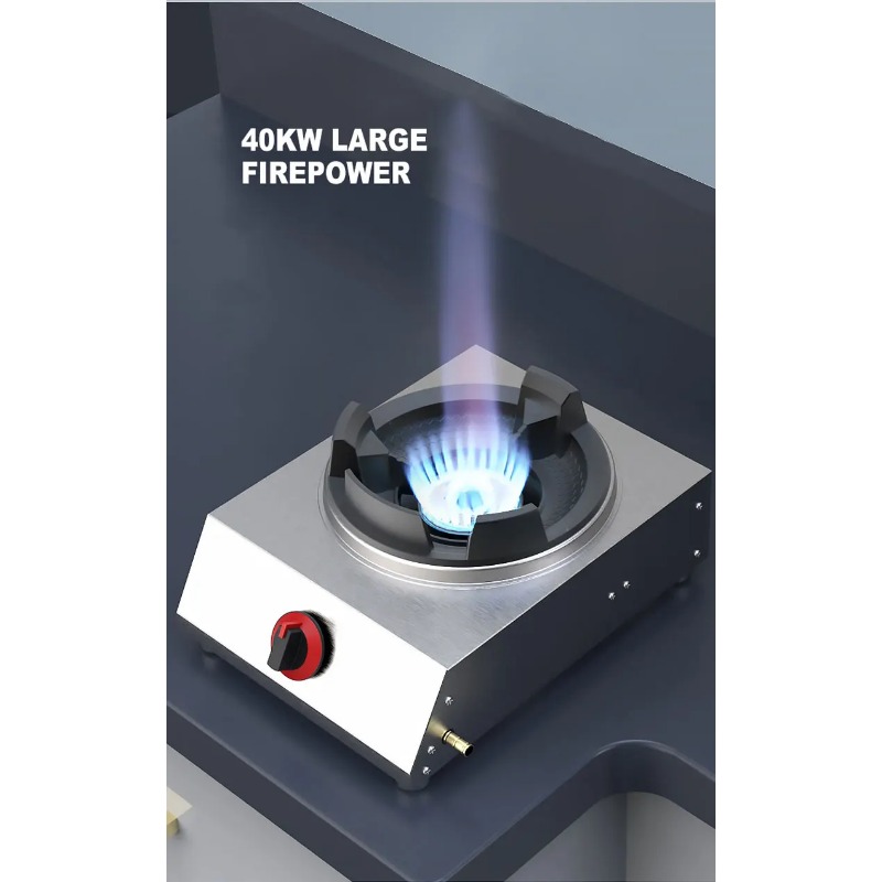 Estufa de Gas de Cocina, estuf - Commercial Kitchen Stove reseña y precio