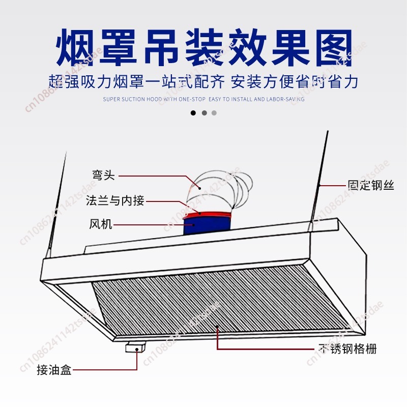 Campana Extractora Comercial d - Commercial Kitchen Stove reseña y precio