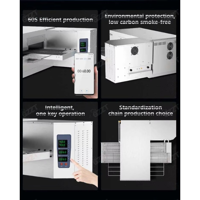 Transportador eléctrico inteli - Pizza Conveyor Oven reseña y precio