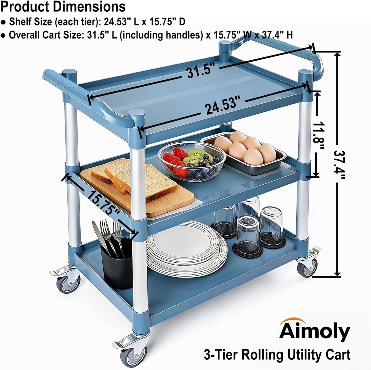 Carrito de Servicio Comercial  - Commercial Kitchen On Wheels reseña y precio