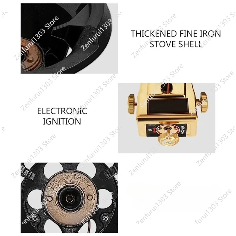Estufa de gas comercial de fue - Commercial Kitchen Stove reseña y precio