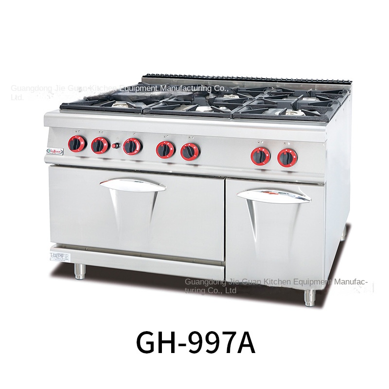 Estufa de cocina comercial Jie - Commercial Kitchen Stove reseña y precio