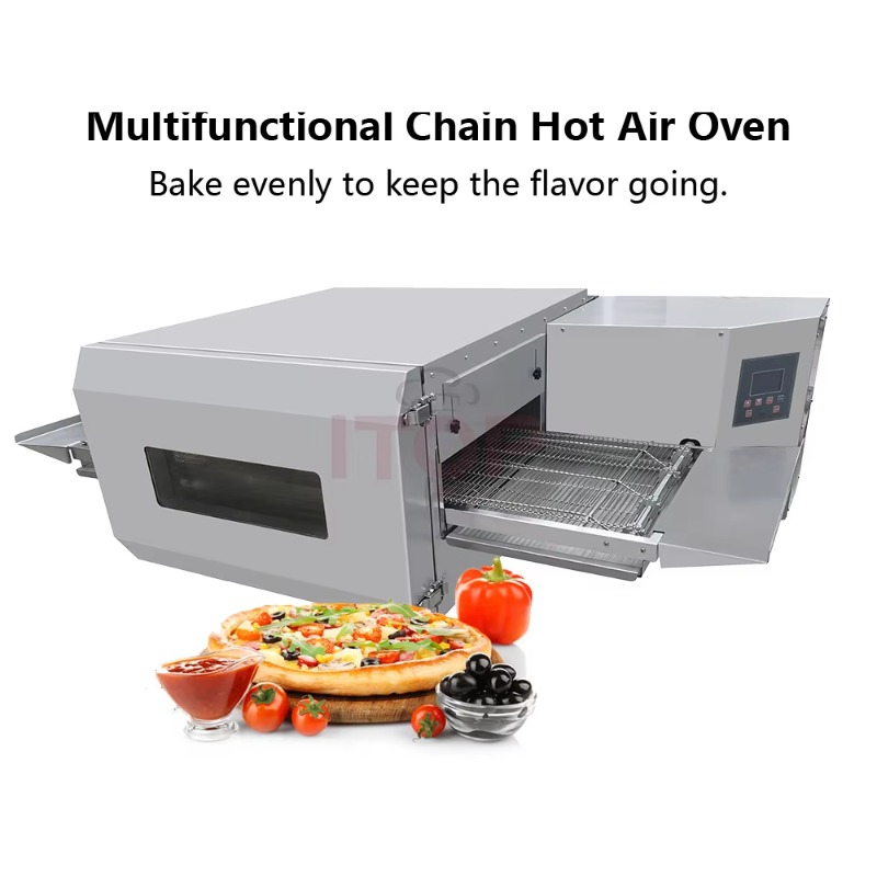 Horno de Pizza Comercial de Ca - Pizza Conveyor Oven reseña y precio