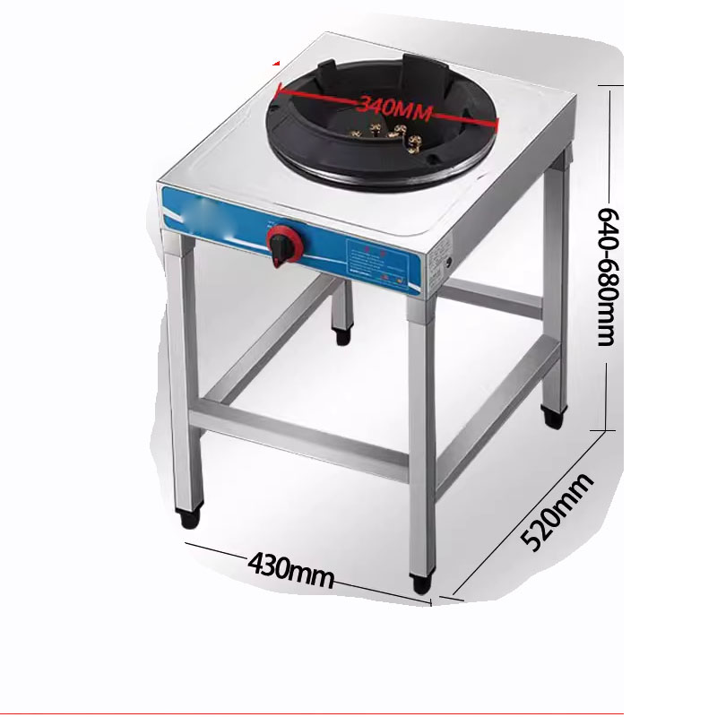 Estufa Comercial de Gas Licuad - Commercial Kitchen Stove reseña y precio