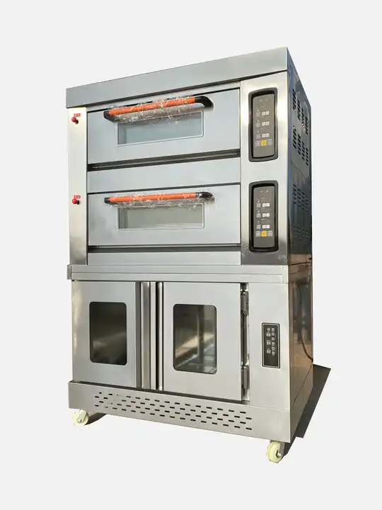 Horno de panadería comercial a - Pizza Conveyor Oven reseña y precio