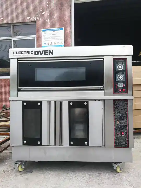 Horno de panadería comercial a - Pizza Conveyor Oven reseña y precio